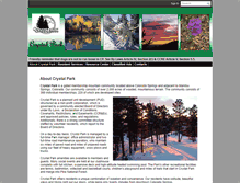 Tablet Screenshot of crystalparkhoa.org